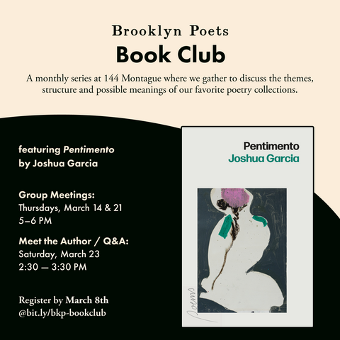 Brooklyn Poets Book Club: March