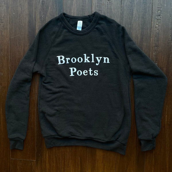 Brooklyn Poets Logo Sweatshirt: Black